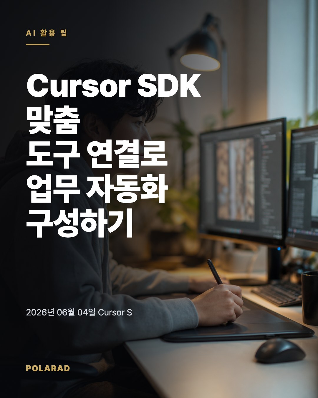 Cursor SDK 맞춤 도구 연결로 업무 자동화 구성하기 | 소식 | 폴라애드